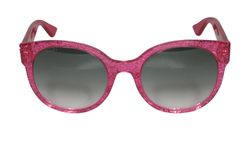 Gucci Gafas de Sol Urban Pop, Redondas, Rosa Glitter, TEG10A5SNH, DB, 3